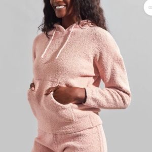 Buffbunny Collection Pink Loop yarn Hoodie (extremely comfortable) - size M